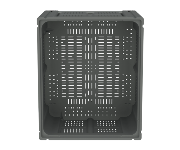 Большой контейнер 1200x1000x760 мм iBOX c перфорированными стенками и дном, на ножках